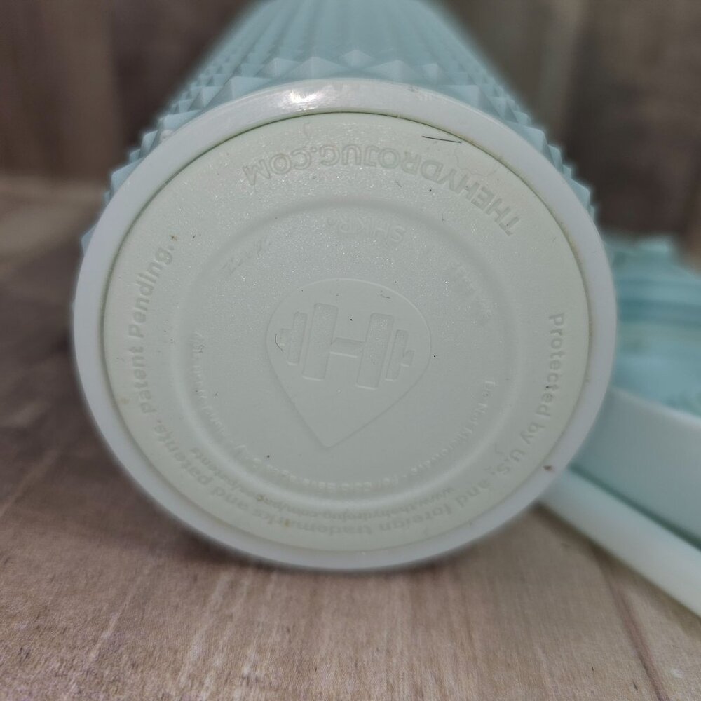 Hydrojug Shkr Shaker Mint Beverage Tumbler Cup Straw 2 Lid Combo Textured - Picture 6 of 6